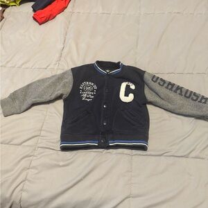 OshKosh B'gosh Navy and Gray Kids Jacket